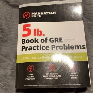 GRE practice book
